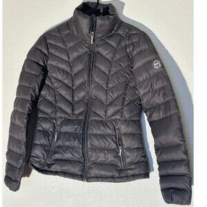 Michael Kors Grey Bubble Coat - Women's Medium